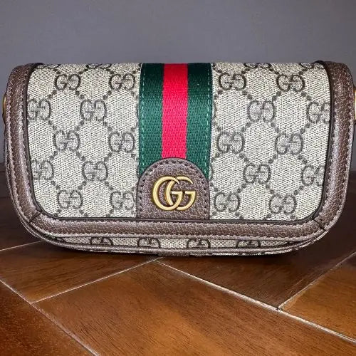 Elevate your accessory collection with this sophisticated designer-inspired crossbody bag. Featuring an elegant monogram print that exudes timeless style, this high-quality bag combines functionality with fashion-forward design. Perfect for everyday wear, it offers convenient hands-free carrying while making a refined statement.