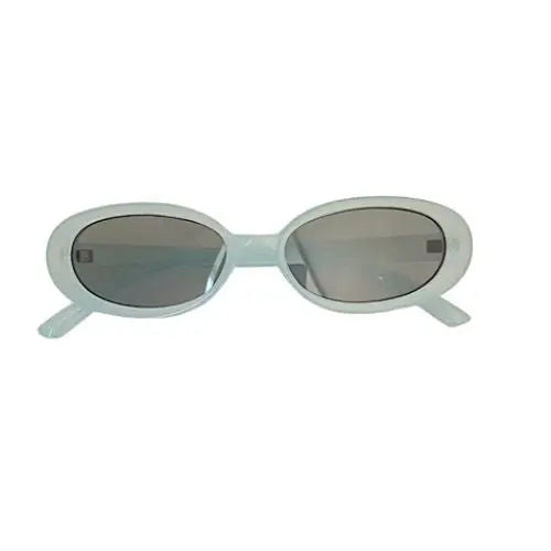 Elevate your everyday with the Skyline View Sunglasses—a dreamy take on retro-inspired eyewear. These light blue round frames bring a breath of fresh air to your look, blending soft color with standout style. Their glossy finish and lightweight construction make them perfect for all-day wear, whether you're city-strolling or chasing golden hour.