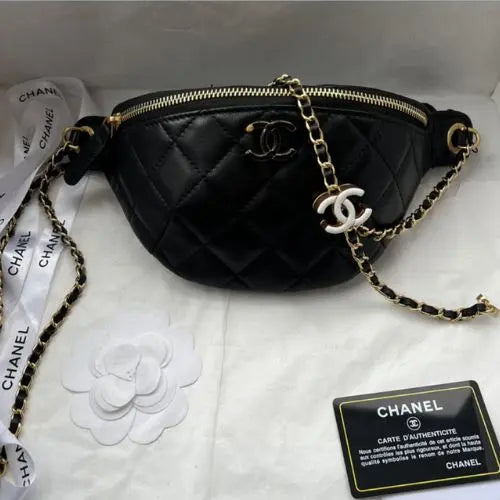 Crafted from premium materials, it offers a spacious interior, a secure flap closure, and an adjustable chain strap, allowing for multiple styling options—whether worn as a crossbody or shoulder bag. Perfect for both day and evening wear, this piece blends Parisian-inspired elegance with modern functionality, making it a must-have accessory for any wardrobe.