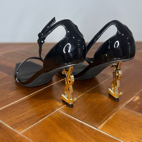 YSL Signature Heel — Sculptural Confidence with Iconic Detail