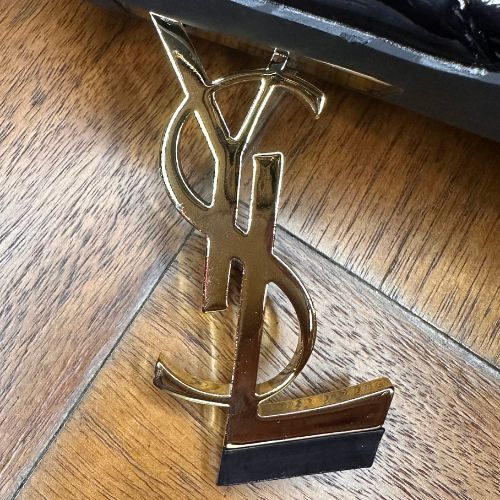 YSL Signature Heel — Sculptural Confidence with Iconic Detail